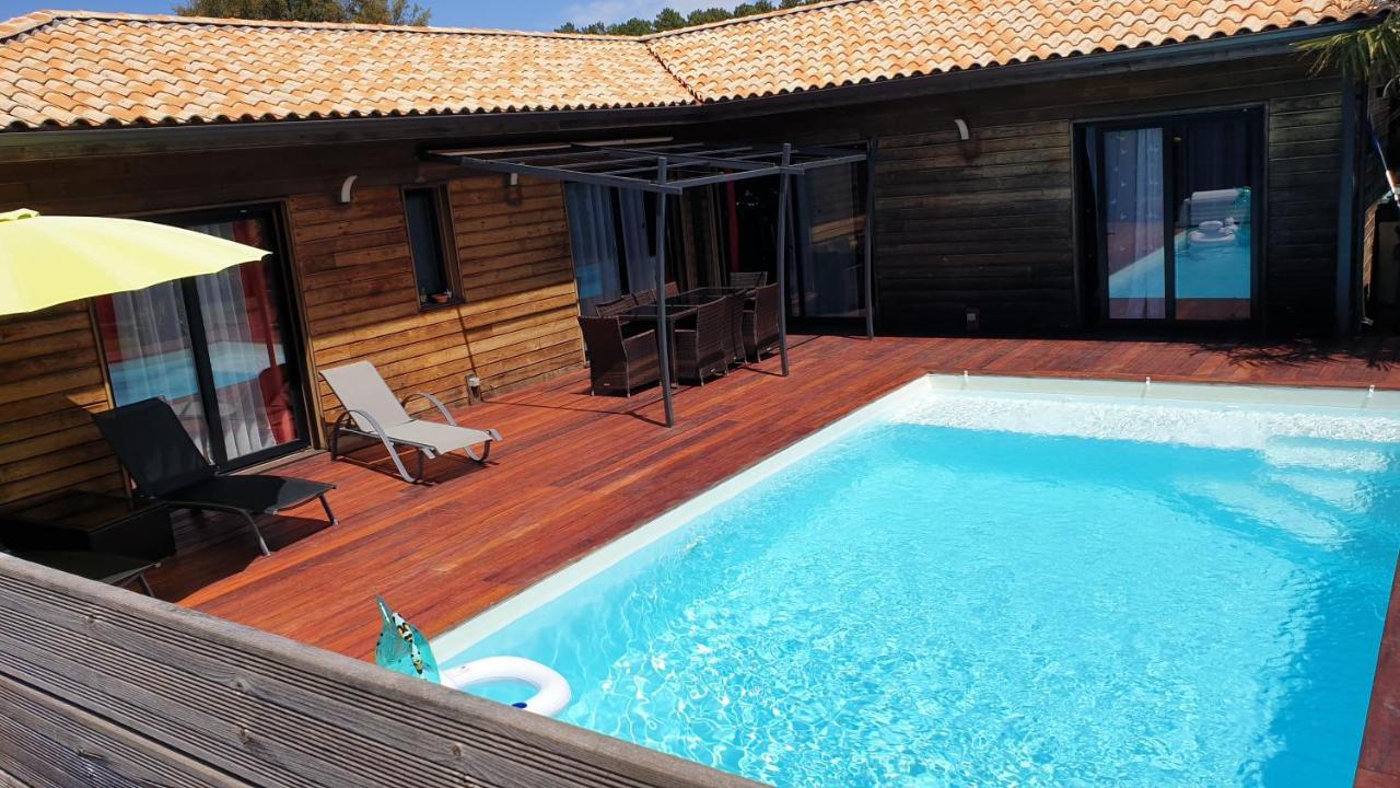 Villa Avec Piscine Chauffee Moliets-et-Maa Exterior photo